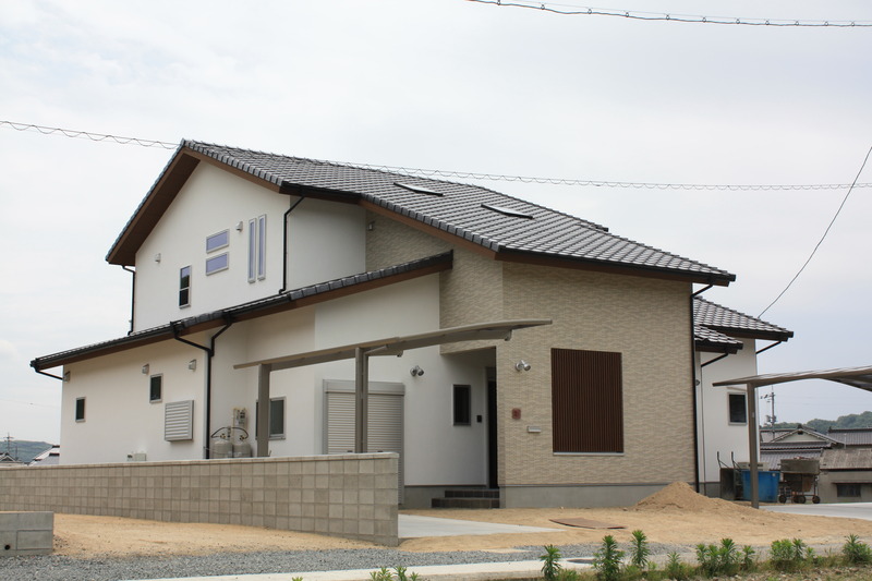施工例画像(二世帯住宅)