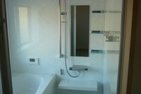 浴室もリクシル製システムバスルーム1616を採用しました。