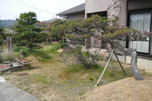 お庭をリフレッシュ