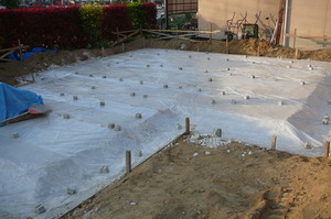 マイホームの土台作り