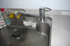 キッチンの蛇口を取替えました～