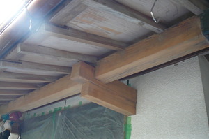 無垢材を昔の輝きに～