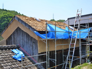 梅雨前までに雨漏りを～
