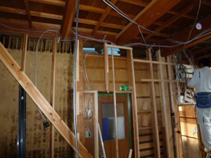 キッチン改築進行中～