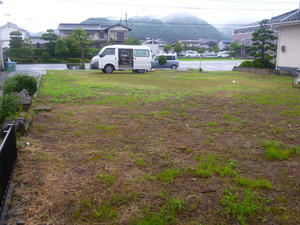 新築工事に向けて　地盤調査