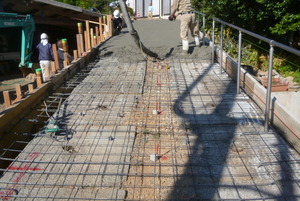 思わぬ天気の良さに大苦戦