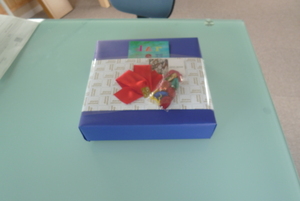 お祝いをいただきました。