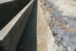 造成工事　最後の追い込み