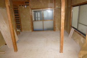 尾道市新浜リフォーム現場　進行状況