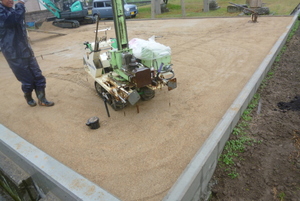 大切な地盤調査