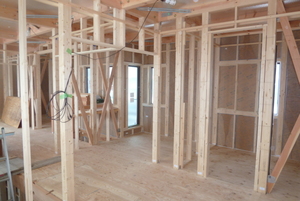 新築現場進行状況 (2)