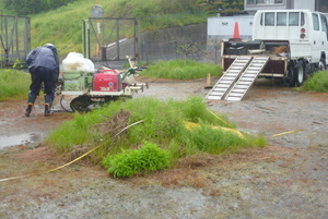 またまた地盤調査