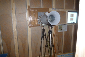 家の性能を支える気密測定