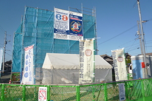 快適な家作りの裏側・福山市手城町、SW工法構造見学会。