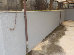 こちらも外構プロジェクト・福山市幕山台。