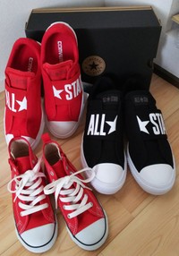 家族お揃いコーデ☆コンバース☆