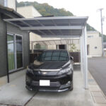 その場その場で考えて・福山市神辺町、建物の雰囲気を考えた外構工事。